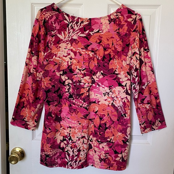 Croft & Barrow floral top - Picture 8 of 8